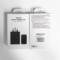 Chargeur Super Rapide 65W Type-C pour Samsung, 3 Ports, GaN, USB C, Technologie PPS, Charge Efficace pour Galaxy S26 Ultra S25 S24 S23