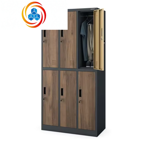 6 Door Ventilated Anti Theft Secure <b>Storage</b> Organized Durable Industrial Heavy Duty Steel <b>Lockers</b> for School Gym - Product Image 4