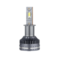 Vente en gros d'ampoules de phares LED 160W feux de croisement H1 H7 H8 H9 H11 9005 9006 H4 V95 Triple tube de cuivre lampe de conduite en aluminium IP67