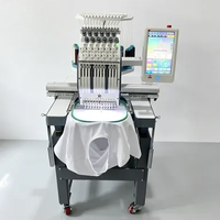 Mini Nakış Makinesi Endüstriyel Ayakkabı Logosu Çok İğneli Düz Nakış