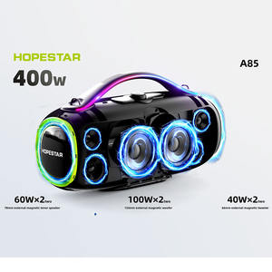 Altavoz Hopestar A85 de 400 W de Fábrica, Altavoz Profesional para Fiestas al Aire Libre con Refuerzo de Graves, Subwoofer Inalámbrico Portátil de Alta Fidelidad - Product Image 5