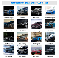 Escáner Automotriz de Diagnóstico KONNWEI KDIAG 2026 TOP Pro, Multi-idioma, Control Bidireccional, Bluetooth, OBD2
