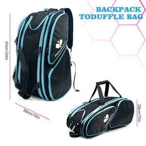 Tas Olahraga Tenis <span class=keywords><strong>Pickleball</strong></span> Besar RTS untuk Luar Ruangan, Ransel <span class=keywords><strong>Pickleball</strong></span> dengan Kompartemen Sepatu, Tas Raket Tenis <span class=keywords><strong>Pickleball</strong></span> Padel - Product Image 6