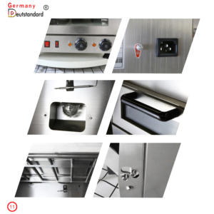 <span class=keywords><strong>Horno</strong></span> eléctrico comercial para hacer Pizza de una sola cubierta, <span class=keywords><strong>encimera</strong></span> de 14 <span class=keywords><strong>y</strong></span> 20 pulgadas, <span class=keywords><strong>horno</strong></span> de Pizza para panadería - Product Image 6