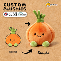 Coussin en peluche personnalisé, poupée en peluche, jouet en peluche doux et mignon, figurine de jeu personnalisée, thèmes Noël, fruits, aliments, oignon