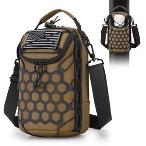 Sac de sport magnétique pour hommes et femmes, sac pour bouteille d'eau avec sangle réglable, poche pour téléphone, porte-bouteille d'eau pour les voyages et les sports - Product Image 1
