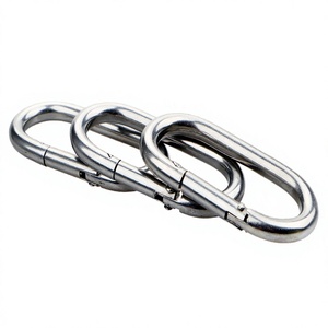 Eslabón de Conexión de Acero Inoxidable 304 de Alta Resistencia, Mosquetón Recto con Anillo en Forma de <span class=keywords><strong>O</strong></span>, Acabado Liso para la Industria Automotriz - Product Image 4