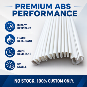 Factory Direct Custom ABS Roll Up Tambour <strong>Door</strong> Soft Hard Co-extrusion Smooth Sliding For Modern Furniture Sideboard Wardrobe - Product Image 1