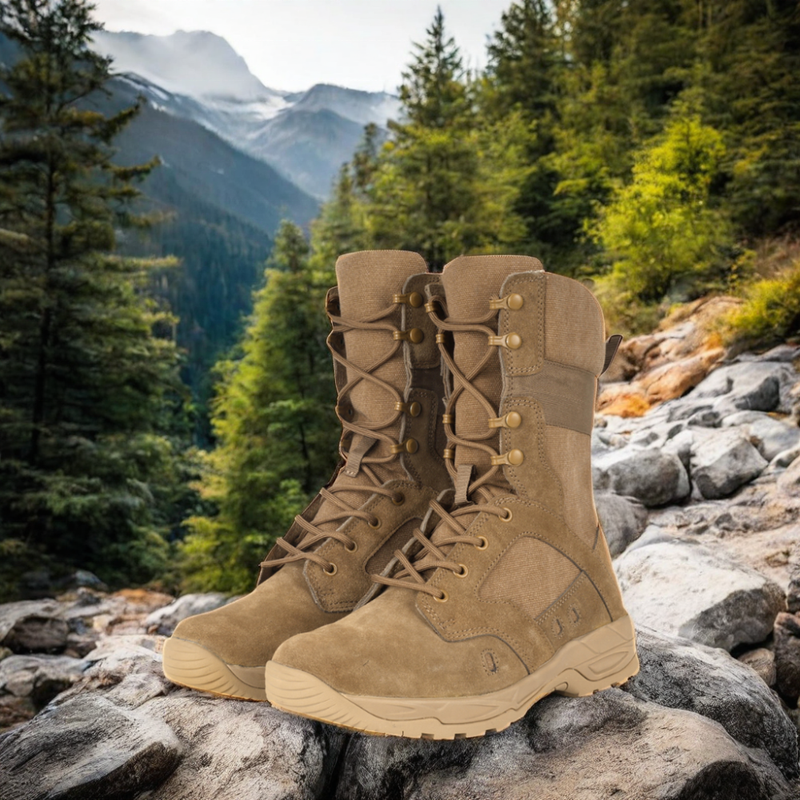 JIANKUN High Cut Safety Security Boots