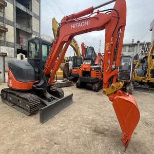 Excavatrice d'occasion Hitachi ZX65USB bien entretenue avec moteur Isuzu Mini machines sur chenilles d'occasion disponibles à la vente - Product Image 6