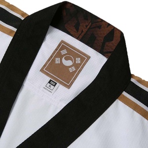 Wholesale Price Professional Custom Made Karate Uniform 2026 Logo Embroidery Gi Adult Men Unisex Polyester/Cotton 14oz - Product Image 3