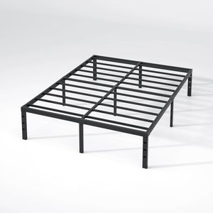 Wholesale Queen Size Metal <b>Bed</b> <b>Frame</b>, 16" Heavy-Duty <b>Platform</b> <b>Bed</b> with Storage, Easy Assembly, No Box Spring - Product Image 2