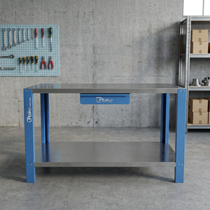 Banc de travail compact universel TTAKE pour atelier, en bois, durable, avec composants de moteur, neuf ou d'occasion - Product Image 3