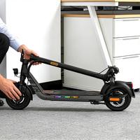 Patinete Eléctrico con Motor sin Escobillas de 900W de Potencia Máxima para Adultos - 25 Millas de Autonomía, Batería de Alta Capacidad de 10.4AH, Frenos de Disco Traseros