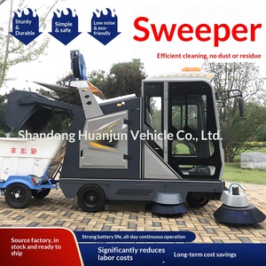New-energy road sweeper, ride-on street sweeper, municipal sanitation road-cleaning vehicle - Product Image 1