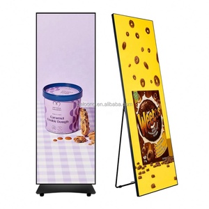 Marco de póster LED independiente, pantalla LED portátil P2.5 para pósteres, pantalla LED para pósteres de interior - Product Image 1