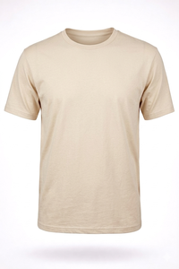 Camiseta de manga corta y cuello redondo, hecha de 100% algodón, 40com, Interlock, 190-200gsm (24) - Product Image 3