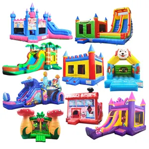 Samurai Jumping Bouncy Castle Bounce House Combo Treasure Island Air Bouncer China Cheap Price New Design Inflatable Life Boucne