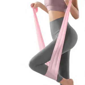 Großverkauf TPE Stoff Multi Farben blau Fitness Yoga Fitness lange 1,5 M schwere 22lb Widerstands bänder zum Trainieren