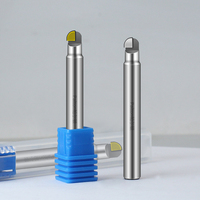 Fraise à bout sphérique diamantée MCD de 6 mm pour le polissage de l'aluminium, du cuivre, de l'or et de l'argent – Fourniture directe usine, fraise de fraisage personnalisée