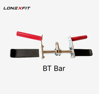 Poignée ergonomique BT Bar Arm Blaster à prise convergente/divergente pour entraînement des biceps et des triceps en salle de sport
