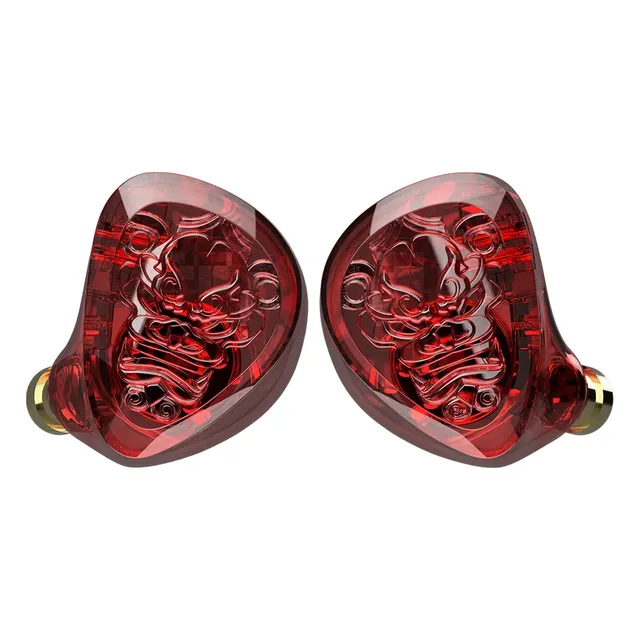 TANGZU WANER SG 2 Red Lion Edition 10mm PET Single Dynamic 3.5mm Type C Wired Earphones HiFi Earbuds IEM Headphones
