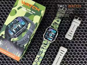 ساعة ذكية مقاومة للماء IP67 TW11 حزام اتصال BT IOS متتبع النشاط مربع Kalobee ساعة ذكية - Product Image 3