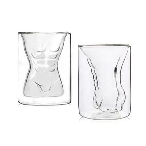 Ventes chaudes Verres à double paroi sexy pour homme et femme musclés, <span class=keywords><strong>bière</strong></span>, vin, fournitures de fête, verres à shot pour <span class=keywords><strong>bar</strong></span> - Product Image 5
