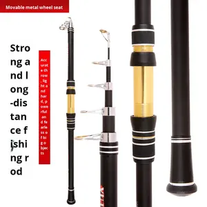 <span class=keywords><strong>Canne</strong></span> à pêche à lancer longue distance en carbone, fabrication d'usine, moulinet à lancer, 2,1 m-3,6 m, rétractable, main droite, prix spécial - Product Image 6