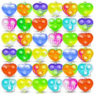 Mini Trampa para Ratones Llavero, <span class=keywords><strong>Juguete</strong></span> Sensorial Antiestrés de Silicona con Burbujas, Colgante para Mochila, Portátil para Fiestas - Product Image 6
