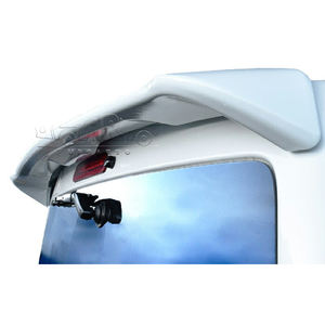 Aileron de coffre arrière en fibre de carbone HS accessoires de becquet ABS pour <span class=keywords><strong>Toyota</strong></span> Hiace 2005 2006 2007 2008 2009 2010 - 2018 - Product Image 4