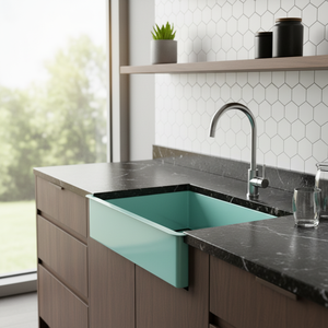 [BAEKJO] ENAMEL 860 BLACK-LINE Modern SinkBowl with Sleek Minimal Look Enhancing Kitchen Interior Quality - Product Image 3