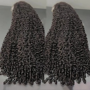 250% Burmesische Lockige Echthaar-Perücken Vietnamesische Spirallocken 13x6 Lace Frontal Echthaar-Perücken Kambodschanische Lockige Natürliche Wellen-Perücken - Product Image 1