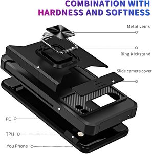 Fundas de teléfono móvil con ranura para tarjeta de lujo para <span class=keywords><strong>Google</strong></span> <span class=keywords><strong>Pixel</strong></span> 10 <span class=keywords><strong>PRO</strong></span> XL 9 8 7 <span class=keywords><strong>PRO</strong></span> <span class=keywords><strong>6</strong></span> 5A soporte de anillo de cámara deslizante cubiertas traseras con soporte - Product Image 5