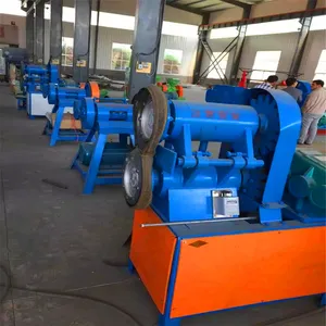 reclaimed rubber tire recycling machine line /old truck tyre cutting machine