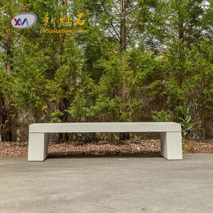 Nuevos Materiales de Construcción en Piedra, Banco de Concreto para Exteriores XMS006, Alto Rendimiento, Resistente a la Corrosión, para Paisajismo Municipal - Product Image 3