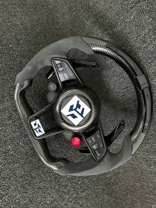 พวงมาลัยรถยนต์คาร์บอนไฟเบอร์สีแดงแบบฟอร์จ พร้อมไฟ LED และอัลคันทาร่า สำหรับรถยนต์ Volkswagen <span class=keywords><strong>MK3</strong></span> MK4 MK5 MK6 MK7 MK8 Passat B6 B7 <span class=keywords><strong>Golf</strong></span> GTI GTS R - Product Image 6