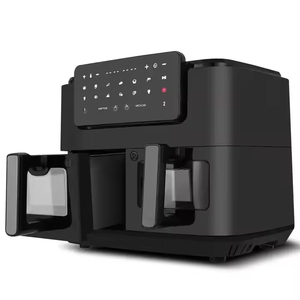 Aifa ขนาดครอบครัวตะกร้าคู่คู่ 9L หม้อทอดอากาศไฟฟ้าพร้อมโซนทําอาหาร <span class=keywords><strong>2</strong></span> โซน <span class=keywords><strong>2</strong></span> ตะกร้าหม้อทอดอากาศไฟฟ้าใหม่โมเดิร์น - Product Image 3