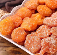 Garam bambu Licorice kering Loquat tanpa biji buah manisan buah asli rasa manis dan asam makanan ringan 500g