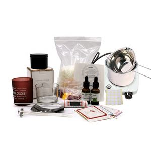 <span class=keywords><strong>Kit</strong></span> de fabrication de bougies <span class=keywords><strong>DIY</strong></span> de marque privée en gros ensemble facile de fabrication de bougies en cire de soja parfumée faites à la main - Product Image 3