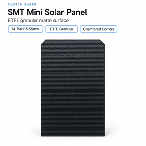 Panneau solaire monocristallin ETFE mini personnalisé 1W-3W, 2V 5V 6V, auto-adhésif, petit panneau photovoltaïque <span class=keywords><strong>pour</strong></span> <span class=keywords><strong>batterie</strong></span> lithium-ion 3,7 V - Product Image 1