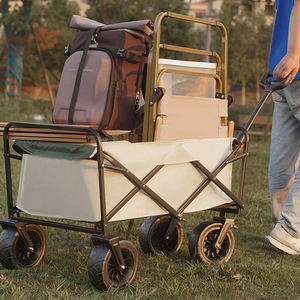 Chariot de jardin pliable de camping GodsWord avec roues Chariot pliable utilitaire pour camping familial et fête - Product Image 6