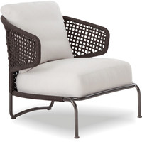 Ensemble de mobilier de patio en rotin de style nordique pour l'extérieur, comprenant un canapé, une table et des chaises, amovible, lavable, décontracté, trois pièces, tressé