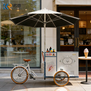 Carrito de Helados Portátil, Triciclo con Congelador, Bicicleta Móvil para Venta de Productos Congelados, Ideal para Pequeños Negocios - Product Image 5