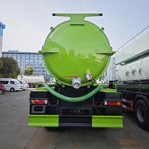 Camion d'aspiration des eaux usées Shacman F3000 Euro 2, volume du réservoir de 12 m3, capacité de charge de 5 à 15 tonnes, transmission manuelle, diesel - Product Image 6