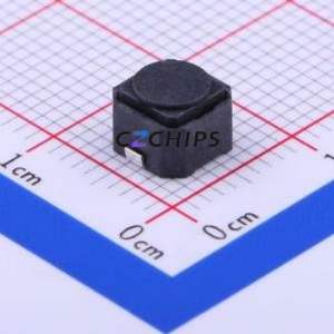 TS-1199A-B1-A Tactile Switch SMD,6x6mm Switch Single Pole Single Throw Round Button 2N Vertical Mount - Product Image 1