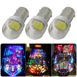 LED de Alta Calidad de 6.3V Anti-Parpadeo para Pinball, 44 47 Ba9s Anti-Ghosting # Luces LED 555 T10 194 para Máquina de Pinball - Product Image 4