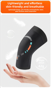 Rodillera de Compresión para Correr, Gimnasio y Entrenamiento, Soporte de Rodilla Grueso de Nailon/Spandex, Transpirable, Ligero, Protección Profesional - Product Image 6