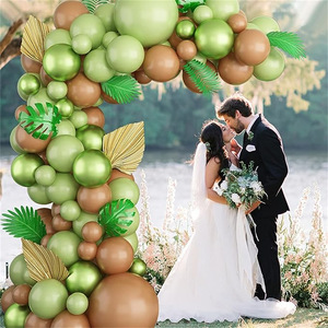 Ensemble de ballons en latex animaux de la <span class=keywords><strong>jungle</strong></span> Guirlande de ballons de fête Kit d'arc de ballons pour le thème de la <span class=keywords><strong>jungle</strong></span> Déco de fête d'<span class=keywords><strong>anniversaire</strong></span> joyeux - Product Image 5