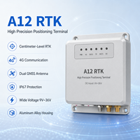 Récepteur GNSS RTK multifréquence industriel A12 IP67 4G compatible Galileo/BeiDou/Glonass/QZSS pour UAV et applications marines